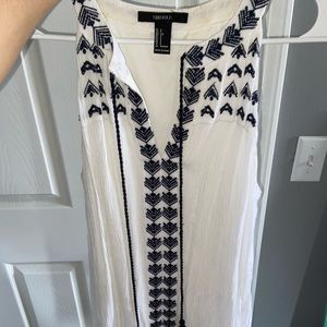 Forever 21 shorter dress loose fitting dress